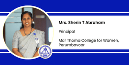 Interview Mrs Sherin T Abraham Principal at Mar Thoma College for Women